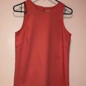 Ann Taylor Pink Eyelet Flair Dress